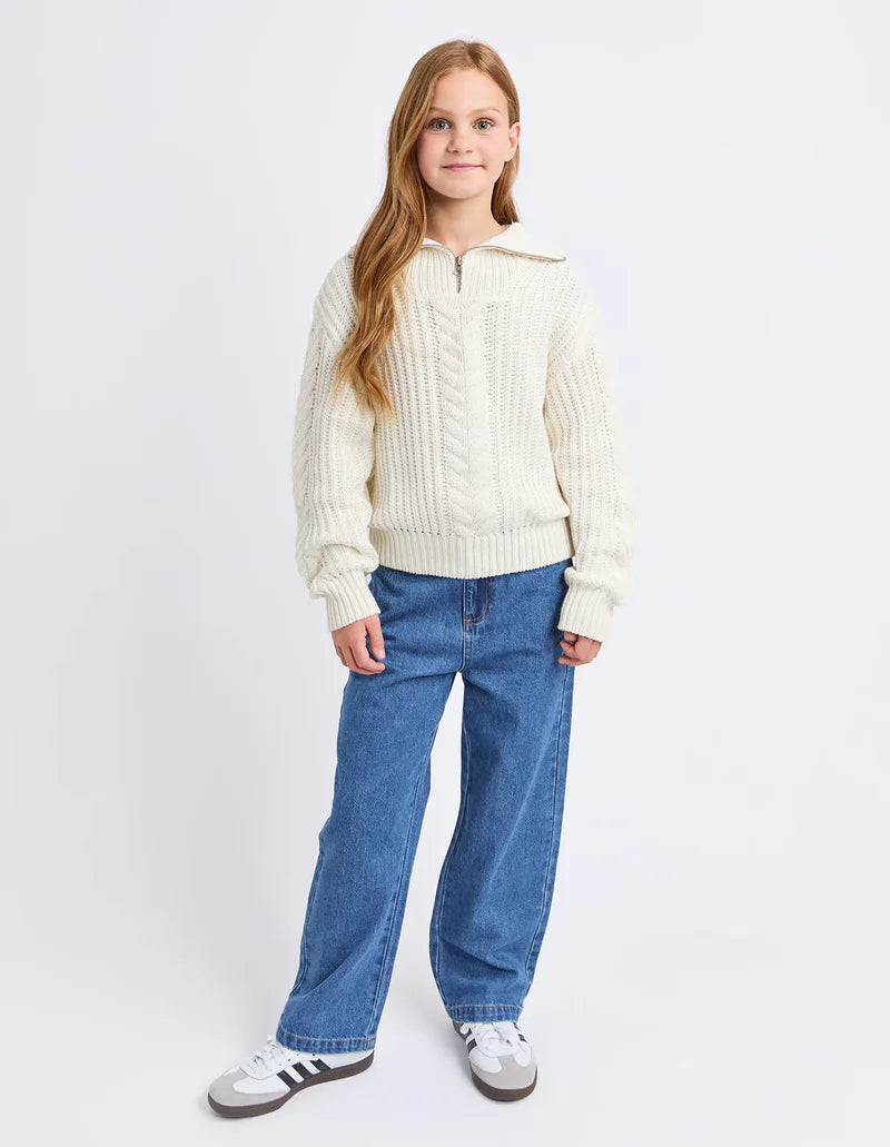 DAHLIA 1/4 ZIP KNIT