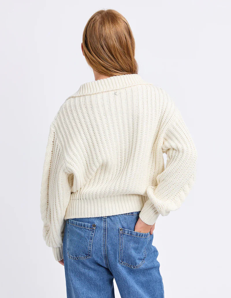 DAHLIA 1/4 ZIP KNIT