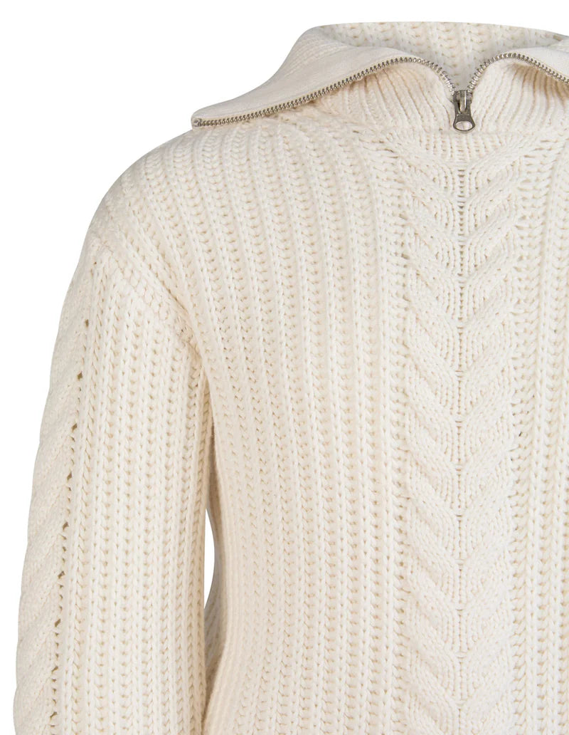 DAHLIA 1/4 ZIP KNIT