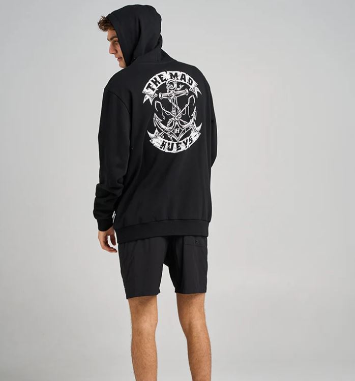 DROP ANCHOR HOODED PULLOVER