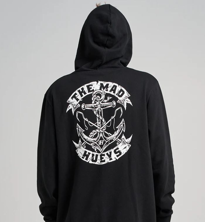 DROP ANCHOR HOODED PULLOVER