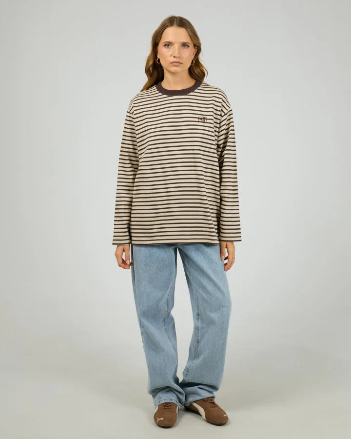 FOUNDATION STRIPE L/S TEE