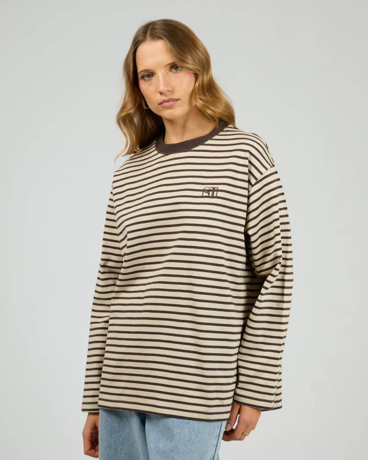 FOUNDATION STRIPE L/S TEE