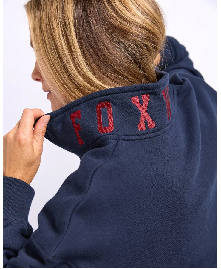 COLLEGE CONTRAST ZIP CREW