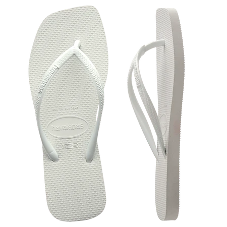 SLIM SQUARE TOE THONGS