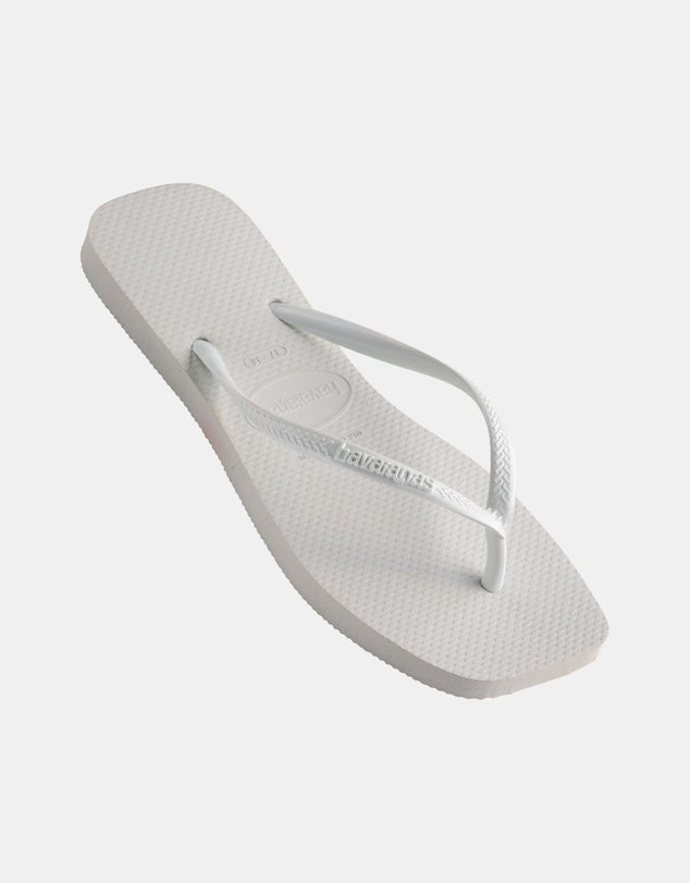 SLIM SQUARE TOE THONGS