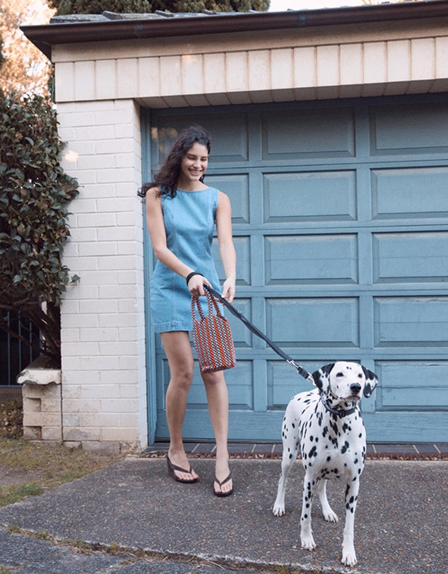 MILES DENIM MINI DRESS
