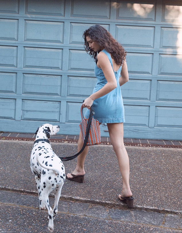 MILES DENIM MINI DRESS