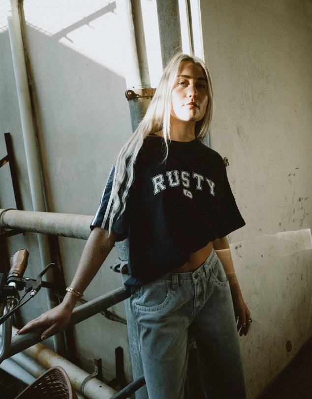 ALL SAINT COLLEGIATE OG OVERSIZE TEE