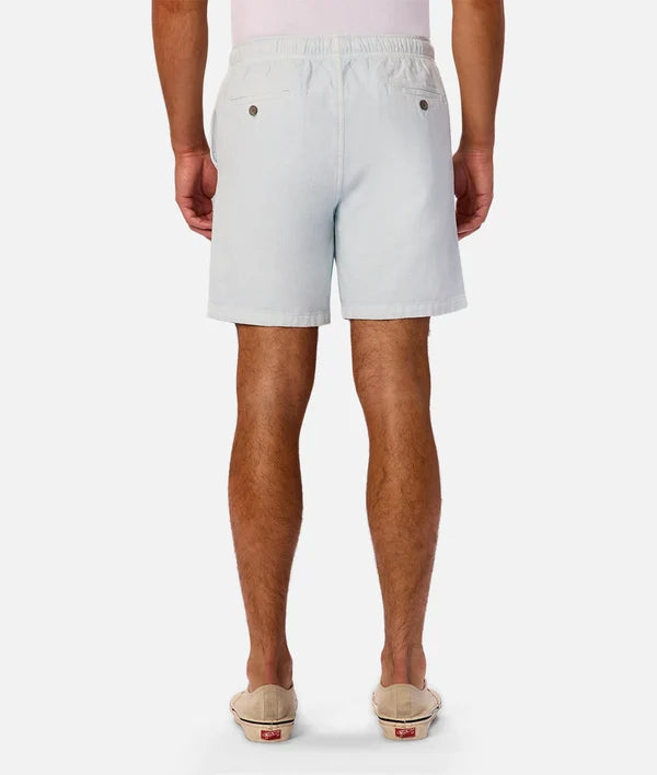 light blue linen short
