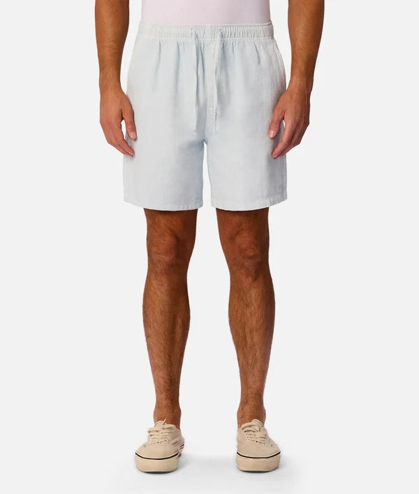 light blue linen short