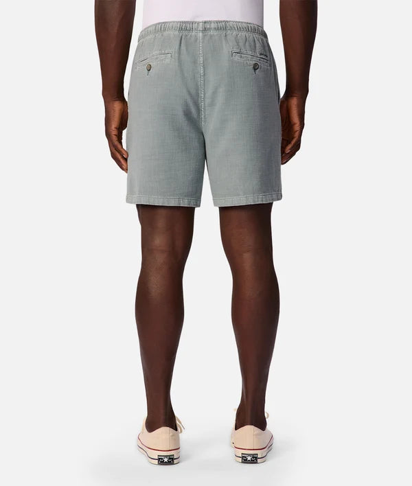 faded linen wash short