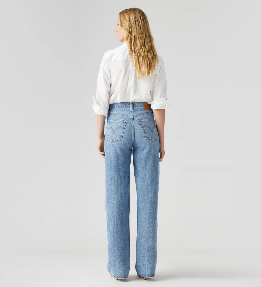 RIBCAGE WIDE LEG JEANS