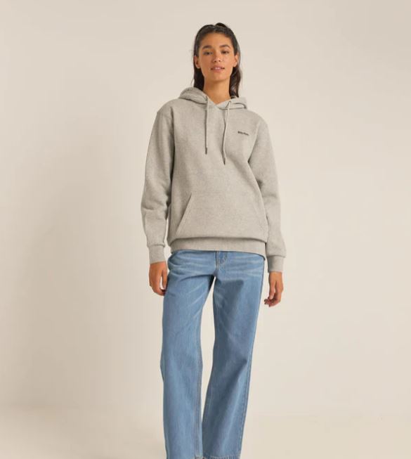 LOGO BOYFRIEND FLEECE HOOD