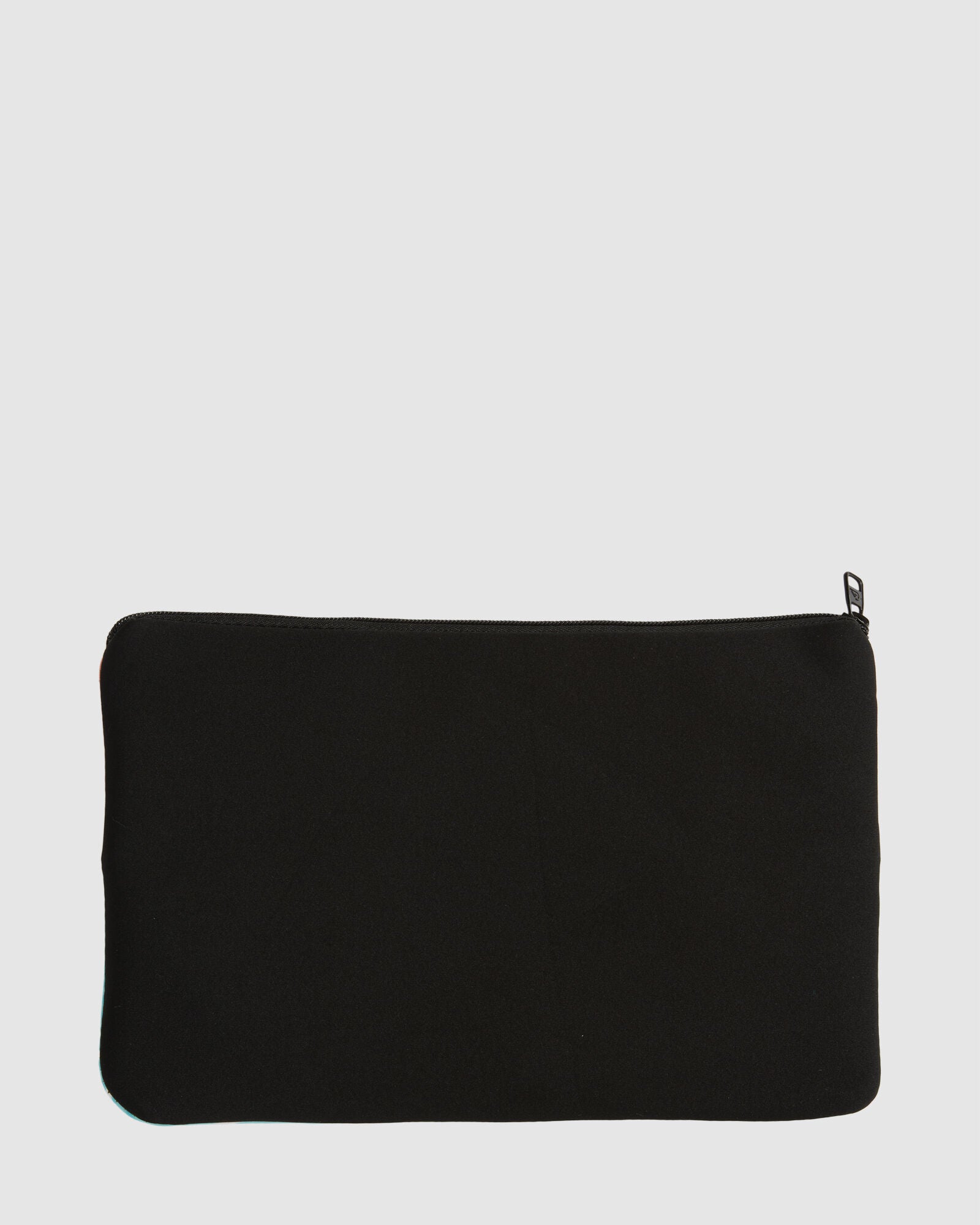 BLOCKED JUMBO BOYS PENCIL CASE BOYS ACCESSORIES QUIKSILVER BLUE ORANGE ZIP 2 COMPARTMENTS BACK TO SCHOOL