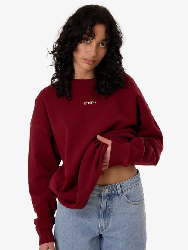 MINIMAL THRILLS SLOUCH CREW