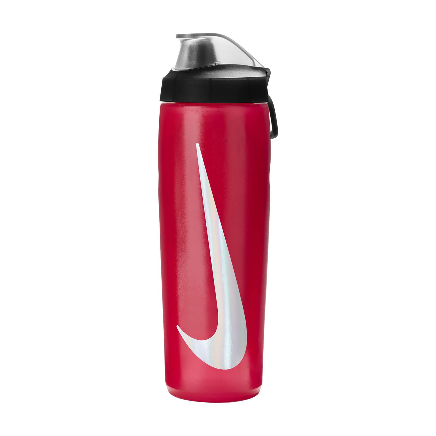 NIKE_DRINK_BOTTLE_REFUEL_LOCKING_BOTTLE_RED_WITH_BLACK_LID_AND_WHITE_TICK