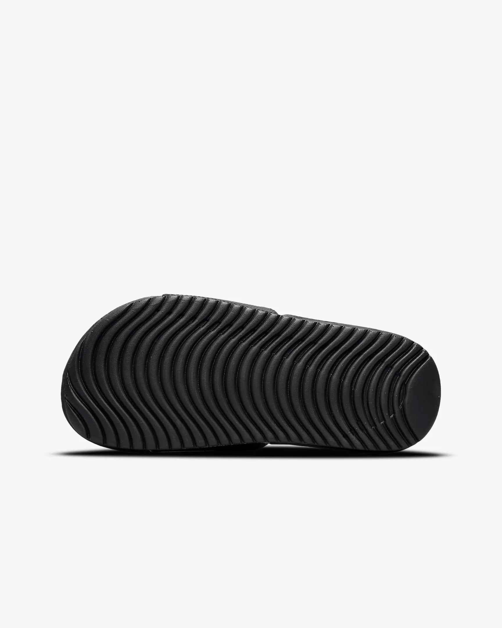 Nike Kawa Slide Kids Children Footwear Black white tick