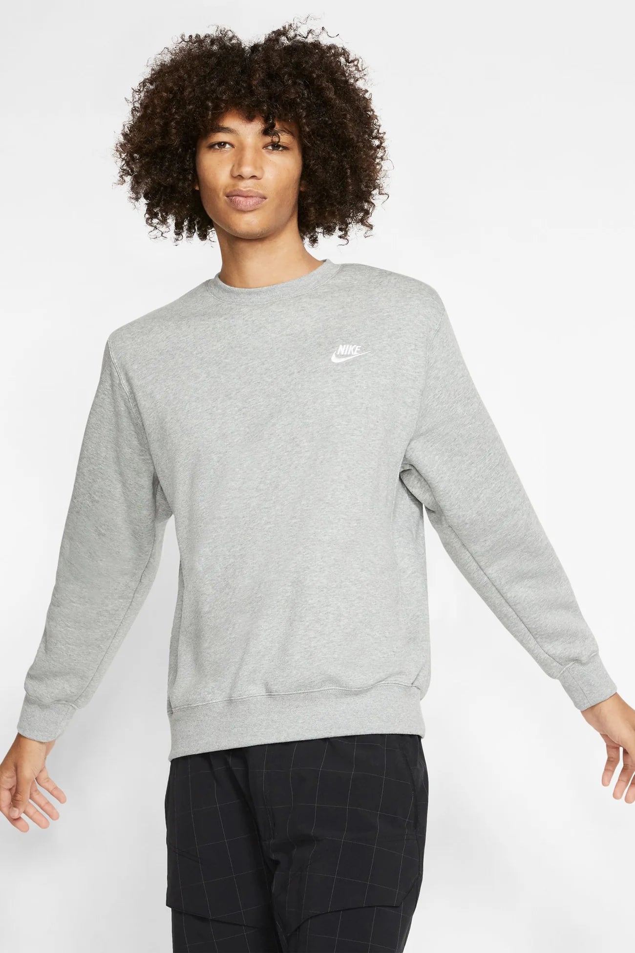 NIKE CLUB MENS FLEECE CREW