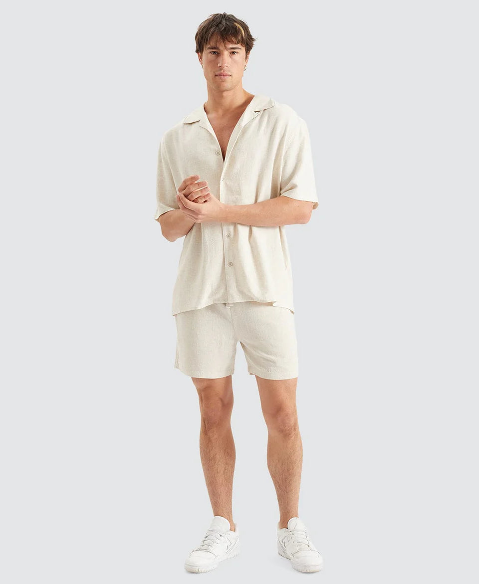 SEASIDE LINEN SHORTS
