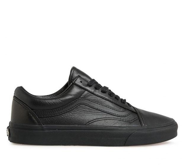 OLD SKOOL LEATHER BLACK