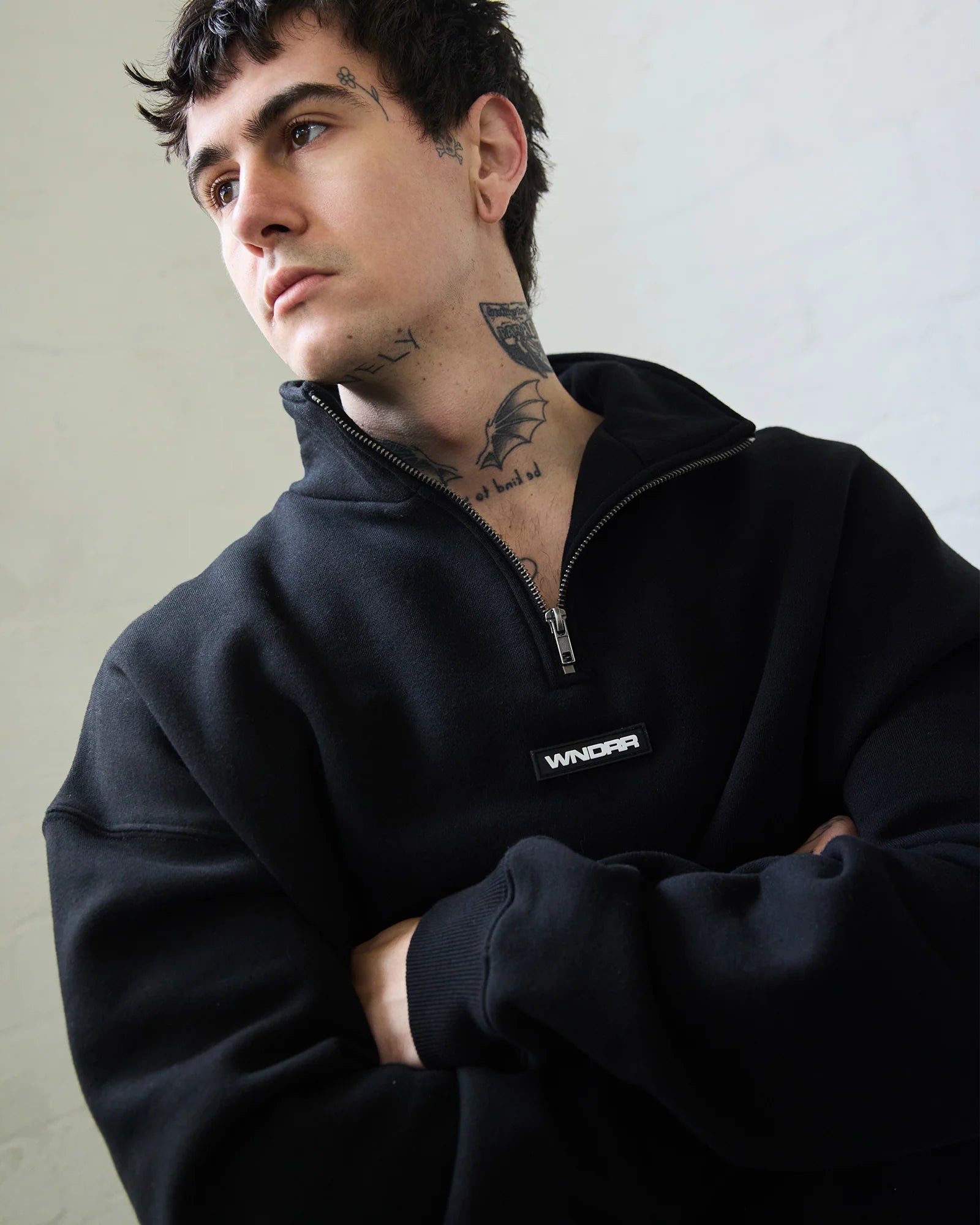 PARTON 1/4 ZIP SWEAT