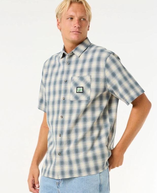 RAW ENERGY SS PLAID SHIRT
