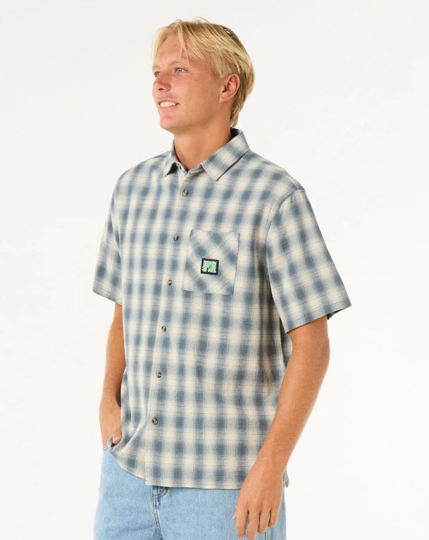 RAW ENERGY SS PLAID SHIRT