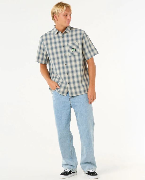 RAW ENERGY SS PLAID SHIRT