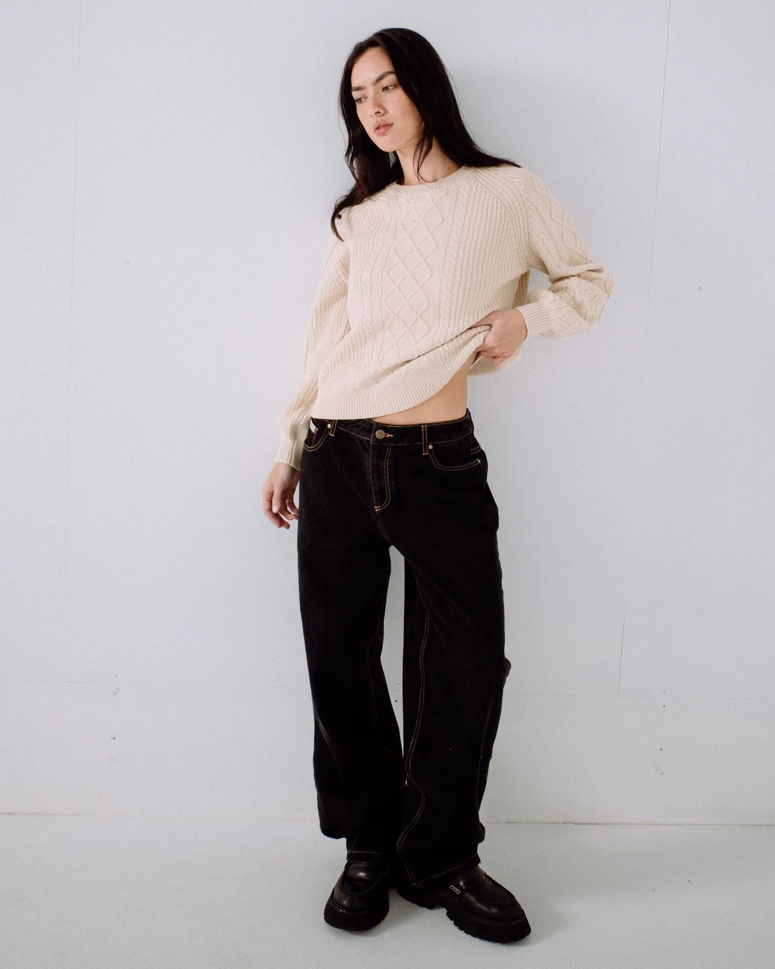 BETHANY BAGGY LOW RISE JEAN