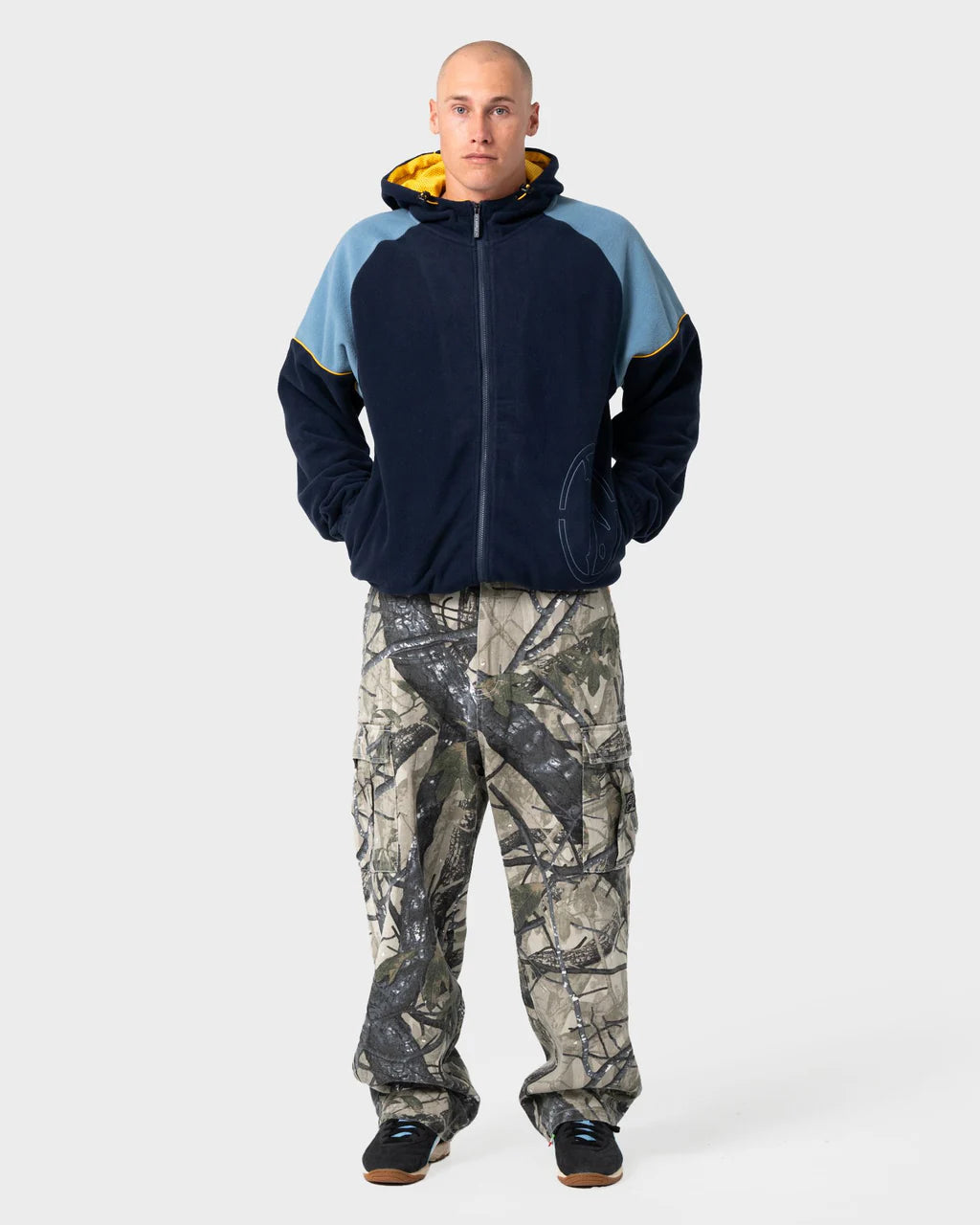 TECTONIC HOODED ZIP THRU POLAR FLEECE