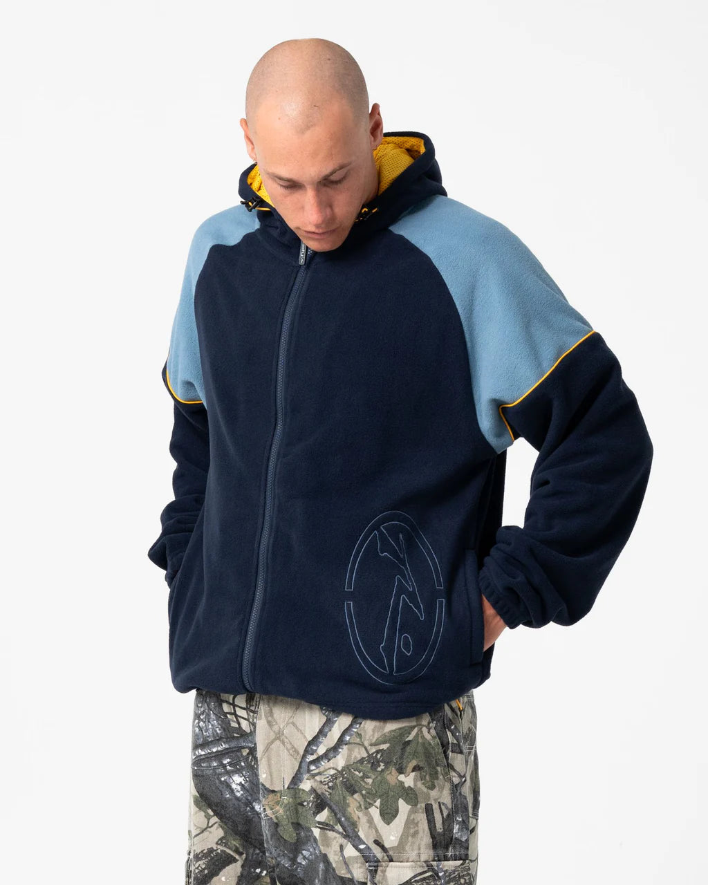 TECTONIC HOODED ZIP THRU POLAR FLEECE