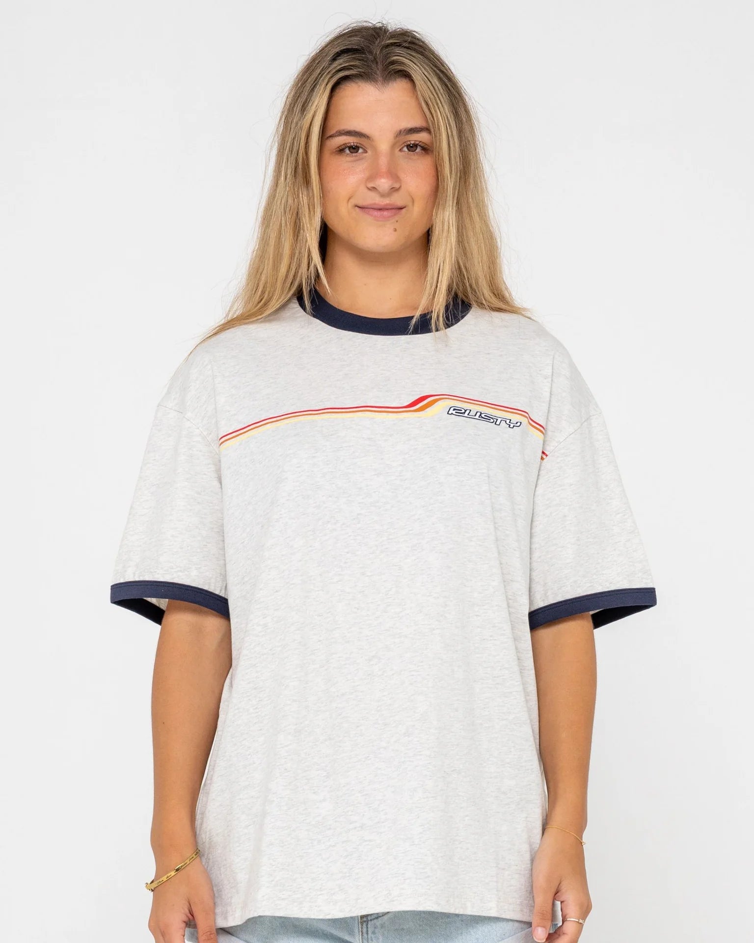 WAVE RIDER 2.0 RINGER OVERSIZE TEE
