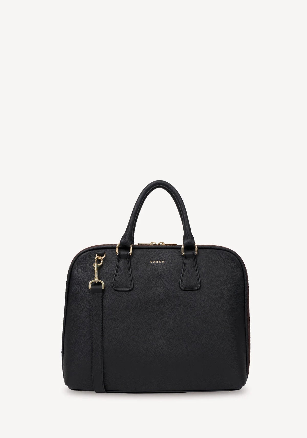 saben black briefcase Parker