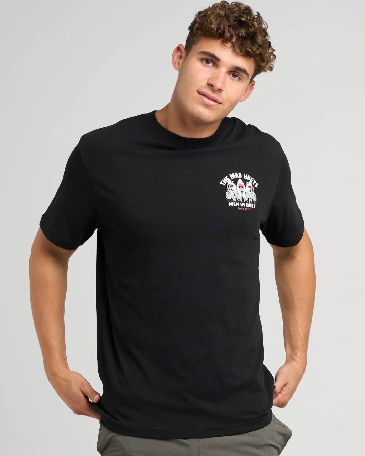 MEN IN GREY - SS TEE