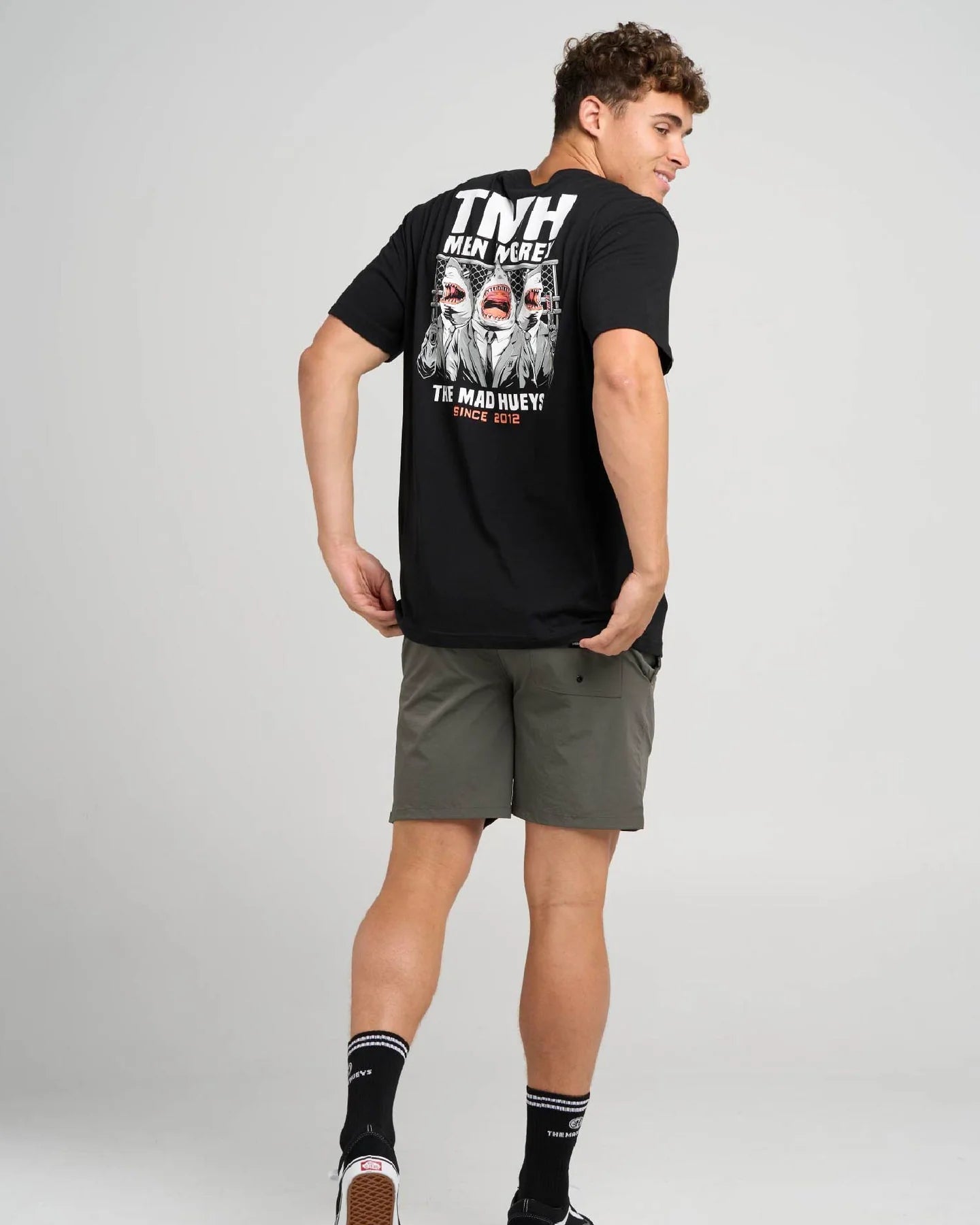 MEN IN GREY - SS TEE