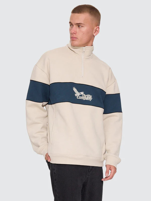 Between Chaos & Calm Quarter Zip Fleece