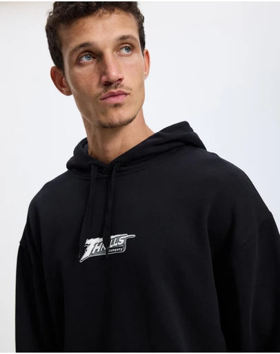 Heavy Voltage Slouch Pull On Hood