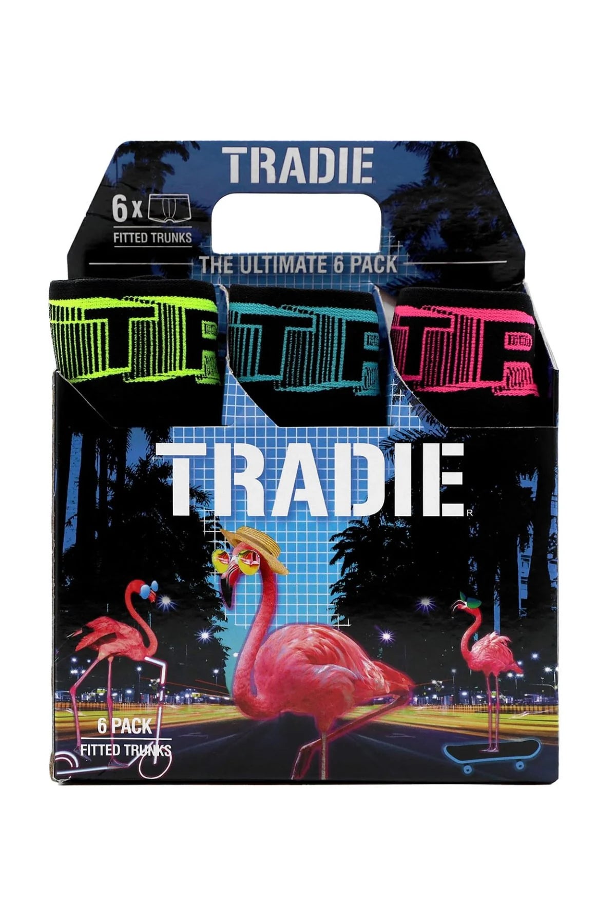 TRADIE MENS 6PK TRUNK