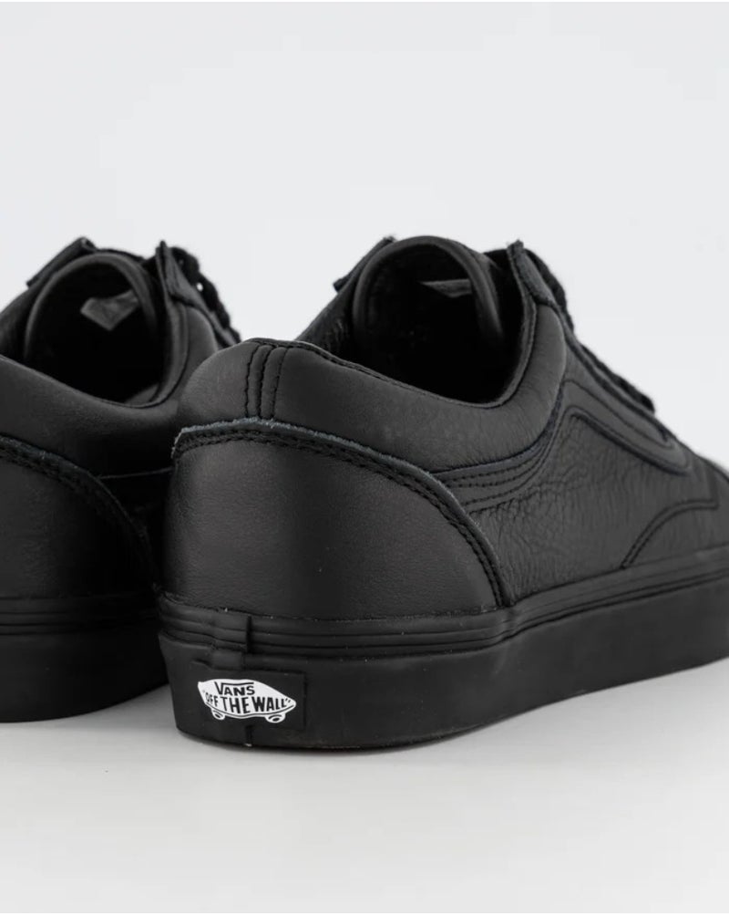 OLD SKOOL LEATHER BLACK