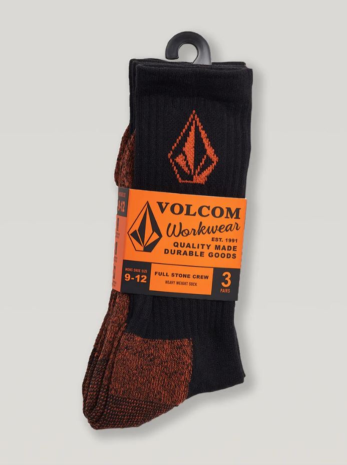 VOLCOM WORKWEAR SOCK 3PK