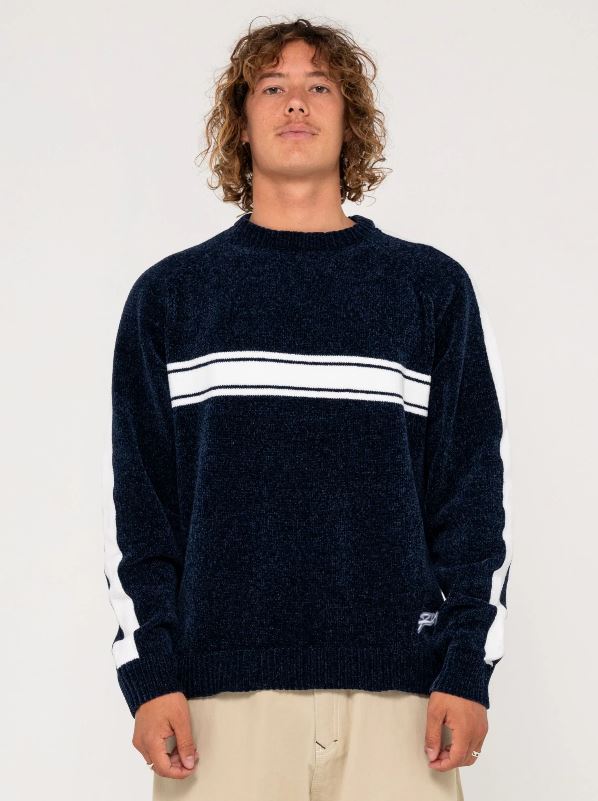 WHITE LINES CHENILLE