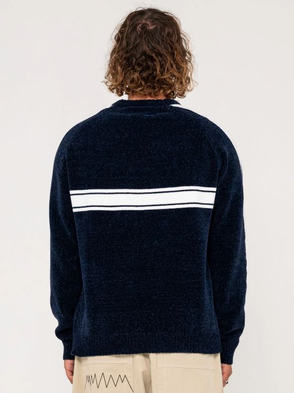 WHITE LINES CHENILLE
