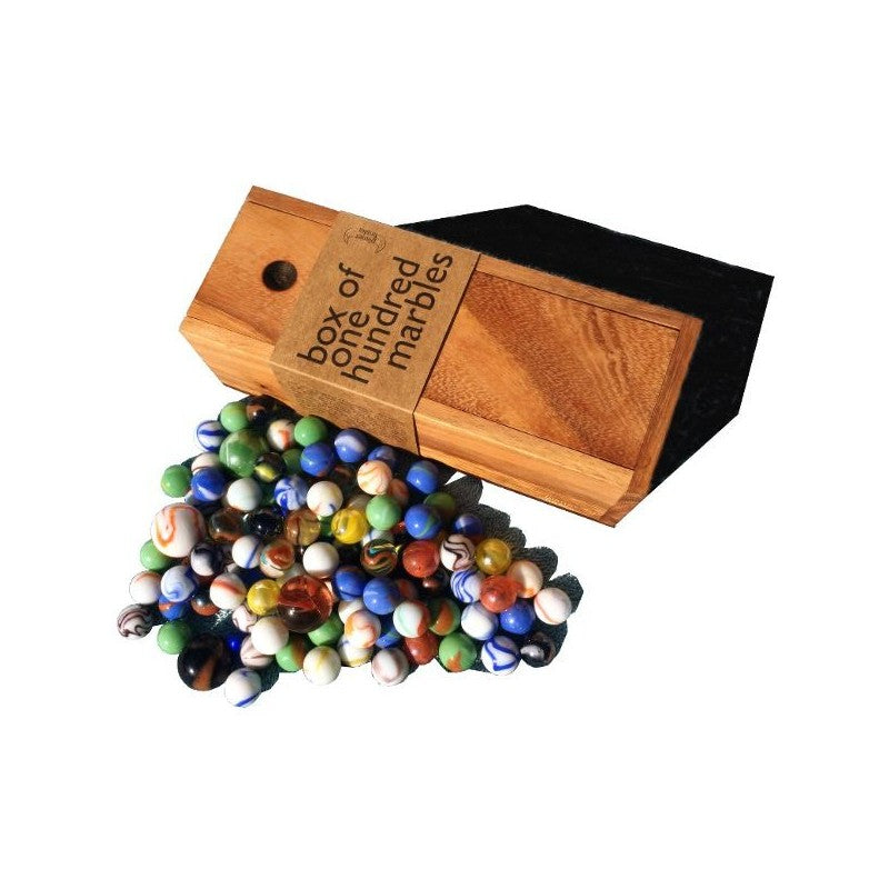 BOX OF 100 MARBLES