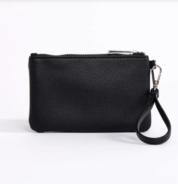 ESSENSE COIN PURSE BLACK NUDE RUSTY LADIES WALLETS COIN PURSE VEGAN LEATHER