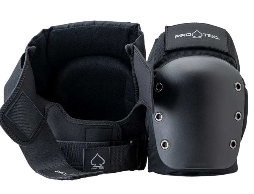 PRO - STREET KNEE PADS black protec SKATE PROTECTION