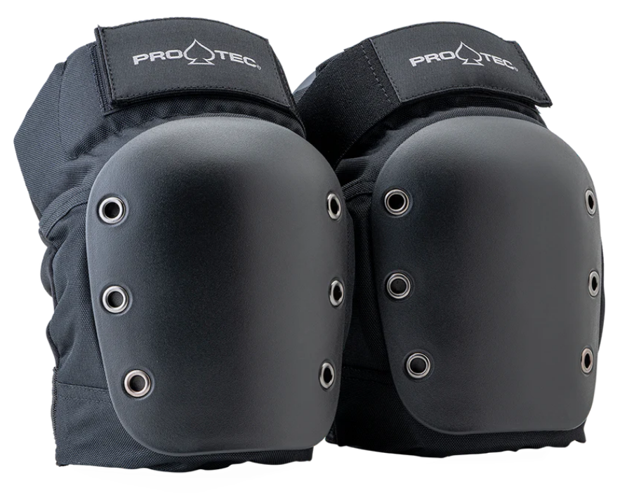 PRO - STREET KNEE PADS black protec SKATE PROTECTION