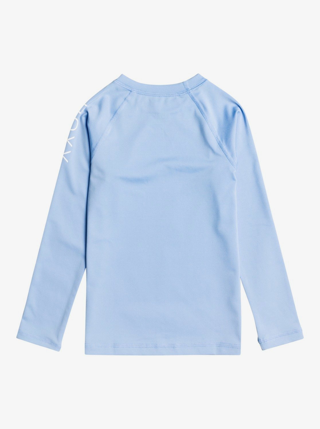 BEACH CLASSICS LS PLACID BLUE ROXY KIDS GIRLS YOUTH LONG SLEEVERASHI BATHERS LOGO