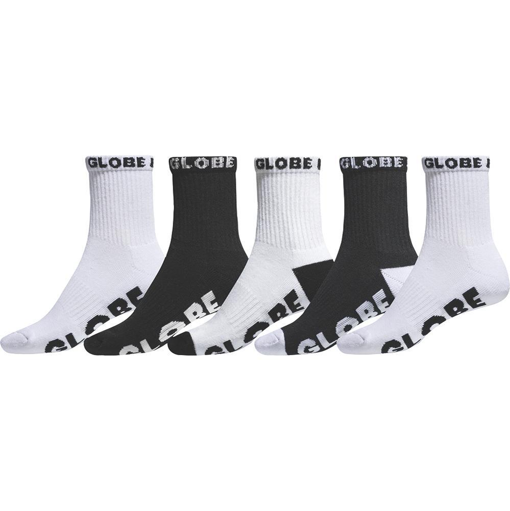 GLOBE BOYS SOCK 5 PACK QUARTER