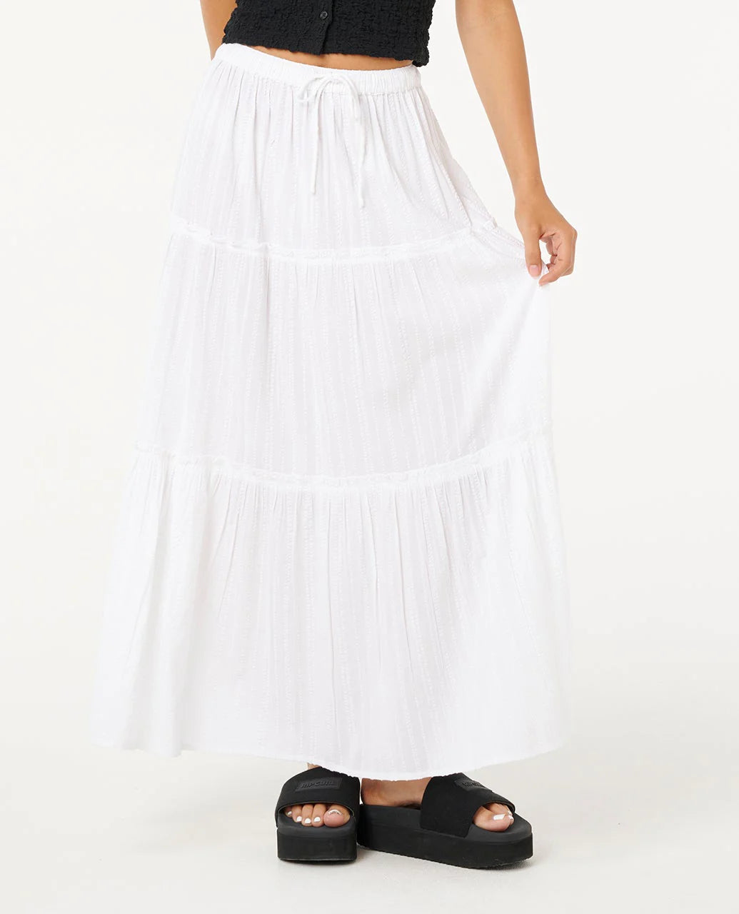 HAZE TIERED MAXI SKIRT